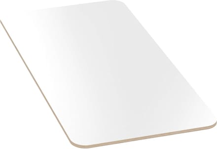 Multiplex Tafelblad - Werkblad Plaat - Doe-het-zelf - Krasbestendig Melamine - 80x40 cm - Wit