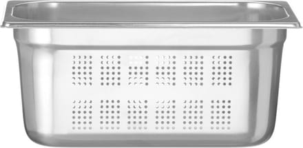 HENDI Gastronormbak – geperforeerd – roestvast staal – 5,7L – 150mm hoog