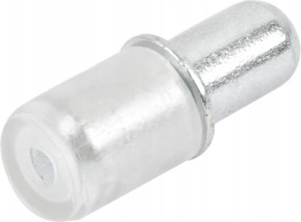 10 stuks - Plankdragers / Legplankdrager / Plankhouder met Rubber - 5mm - type: PDH-06