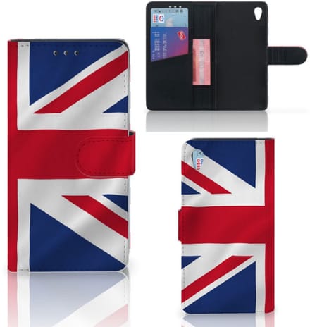 Book Case voor Sony Xperia Z3 Bookstyle Case Groot-Brittannië