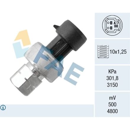 Drukschakelaar, airconditioning FAE 15800
