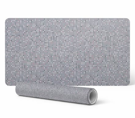 Bureauonderlegger voor toetsenbord en accessoires, stippenmozaïek, 100x50 cm