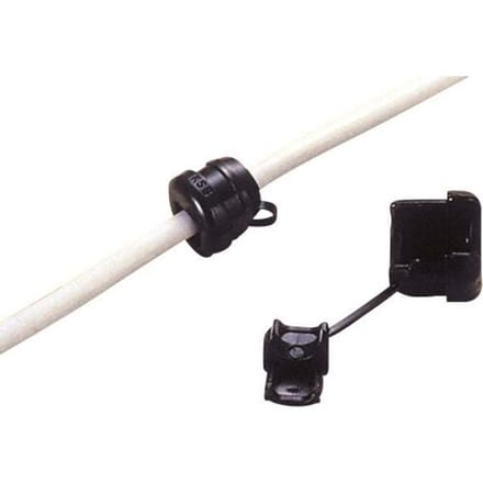 TRU COMPONENTS TC-SRR7R1203 Trekontlasting Klem-Ø (max.) 10.5 mm Plaatdikte (max.) 1.6 mm Polyamide Zwart 100 stuk(s)