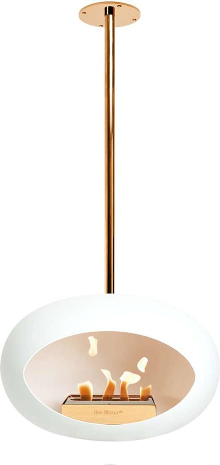 Le Feu Bio Ethanol Haardvuur - White Sky Gold 140cm