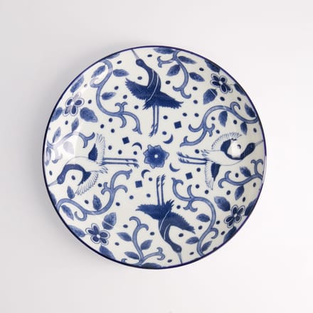Tokyo Design Studio - Tokyo Blue Maizuru Bord - Rond - 21,5 x 3,4 cm