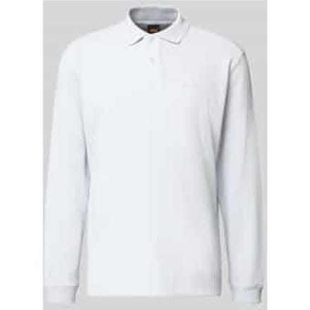 Regular fit poloshirt van katoenmix, model 'PETEMPESTOLONG'