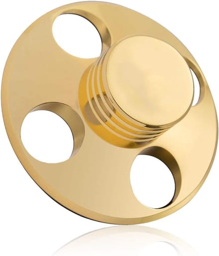 Platenspeler Stabilisator - Record Gewicht - Geluid Verbeteren - Massief Koper - 78mm Diameter - Goud