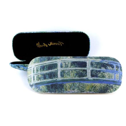 Lanzfeld - Brillenkoker - Japans Bruggetje - Monet - Hard Case - Microfiber - Met Lensdoekje