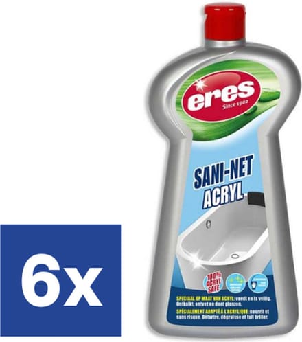Eres Sani-Net Acryl Badkamer reiniger - 6 x 750 ml