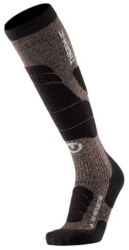 Therm-ic Ski Merino Reflector Sokken Grijs EU 39-41 Man,Vrouw