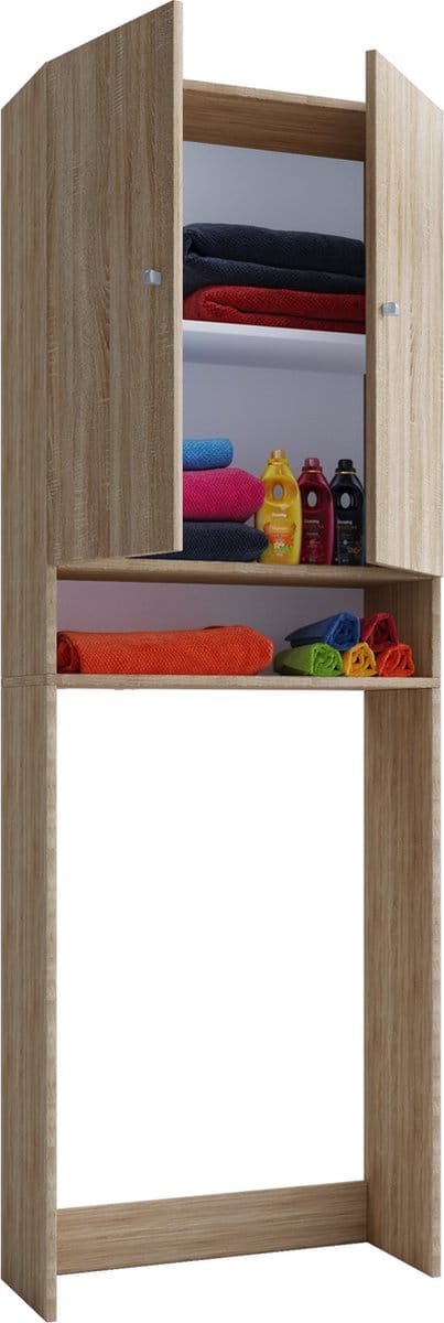 Houten bovenkast Wasmachine Bovenkast Wasmachinekast Lona