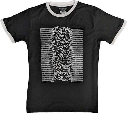 Joy Division - Unknown Pleasures Heren T-shirt - M - Zwart
