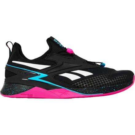 Reebok Volwassen unisex Nano Graphic Print Training Trainers (Zwart)