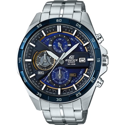 Casio Edifice Classic EFR-556DB-2AVUEF Herenhorloge 50 mm - Zilverkleurig