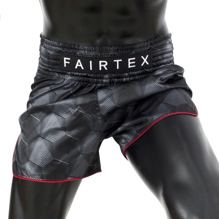 Fairtex BS1901 Muay Thai Shorts - Stealth - Zwart S