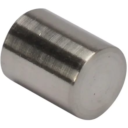 Decomode Buisvormige Eindknoppen 16mm Geborsteld Metaal 2pcs
