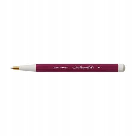 Leuchtturm1917 roterende pen balpen Port Red - Red Dot Design Award gewonnen