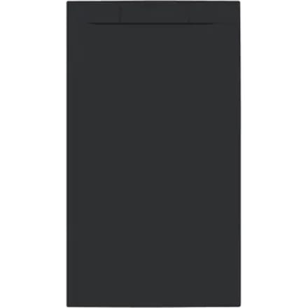 Allibert - Douchebak - Luna 140 X 80 Cm - Polybeton - Zwart