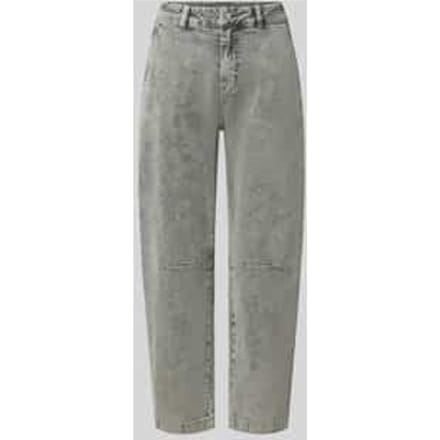 barrel fit corduroy broek van katoenmix