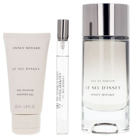 Issey Miyake Le Sel D'Issey 100ml EDP Spray / 50ml Shower Gel / 10ML EDP Spray