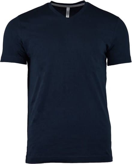 Kariban T-shirt V-hals korte mouwen K357 - Navy - S