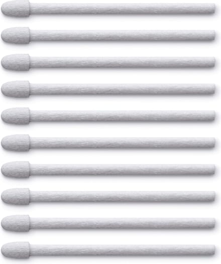 Wacom Felt 10 Pen Nibs voor Pro Pen Wit