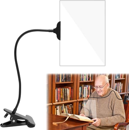 Vergrootglas met Klem en Flexibele Zwanenhals - Handsfree Vergroting tot 25x