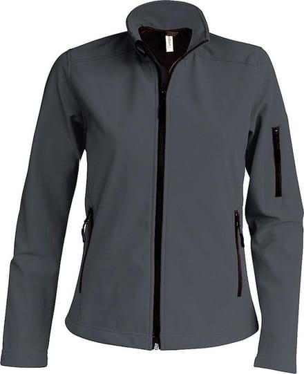 Kariban Dames/dames Soft Shell-jas (Titanium)
