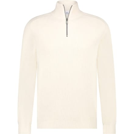 Blue Industry Half Zip Pullover Off White - Maat XXL - Heren - Pullovers