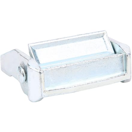 Zinklegering Gesp voor Zware Sjorbanden Vrachtriem Vaste Spanner Ratelgesp(Wit Zink white