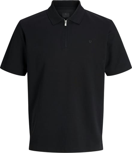JACK&JONES - JPRBLAETHAN SS ZIP POLO SN - Heren - Polo's