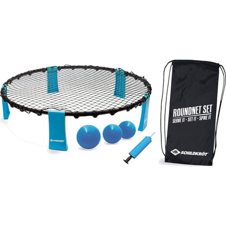 Schildkröt Funsports Roundnet Set 90 Cm Polyester Blauw/zwart 6-delig