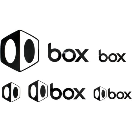 Stijgbeugel stickers Box Components (x8)