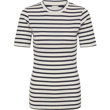 Ichi IHMIRA SS3 Dames T-shirt - TOTAL ECLIPSE / CLOUD DANCER