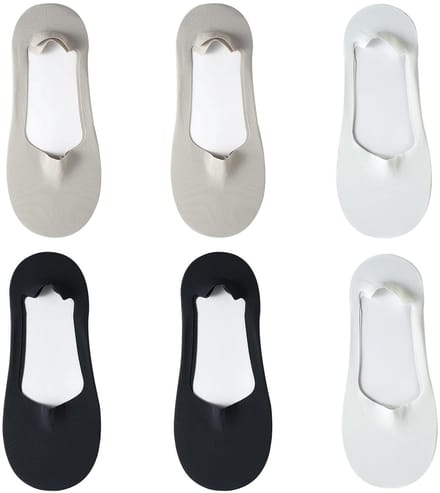 Dailygoods- Herensokken Onzichtbaar - Verpakking van 6 - Maat 39-44