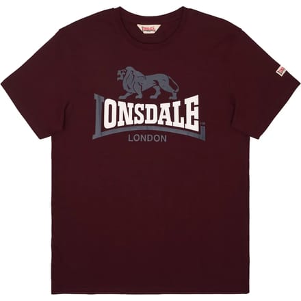 Lonsdale Lion Two Tone heren T-shirt regular fit