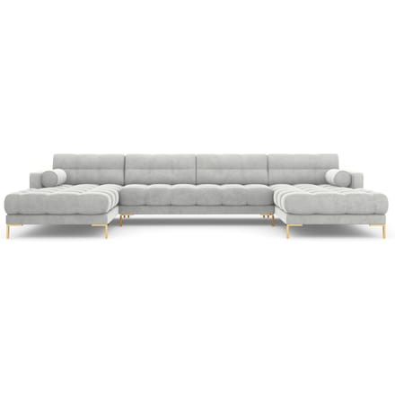 U-hoekbank Bali velvet | Cosmopolitan Design