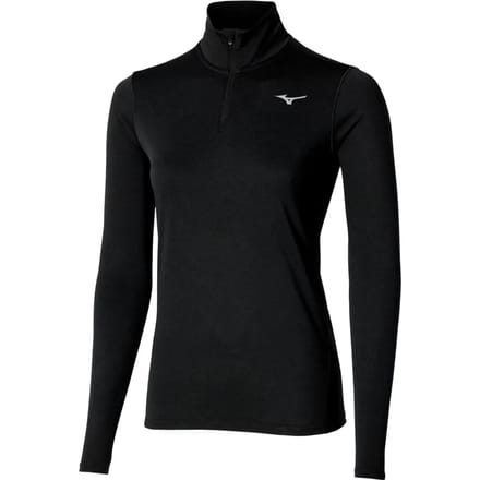 Trainingsshirt 1/4 rits voor dames Mizuno Core Impulse