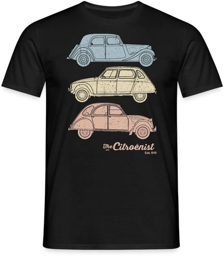 Citroën 2CV The Citroenist T-Shirt Heren