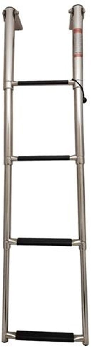 Hollex 4-treeds telescopische RVS Zwemtrap 1145mm