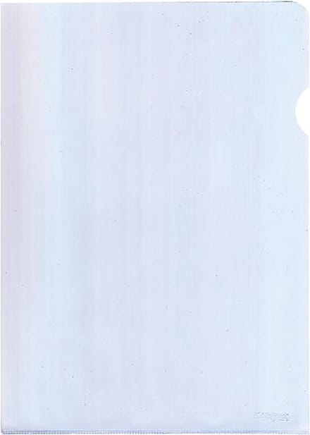 Kangaro zichtmappen K-34022 L-map - A4 - PVC - 180mµ - extra dik