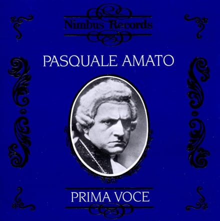 Pasquale Amato - Pasquale Amato Prima Voce (CD)