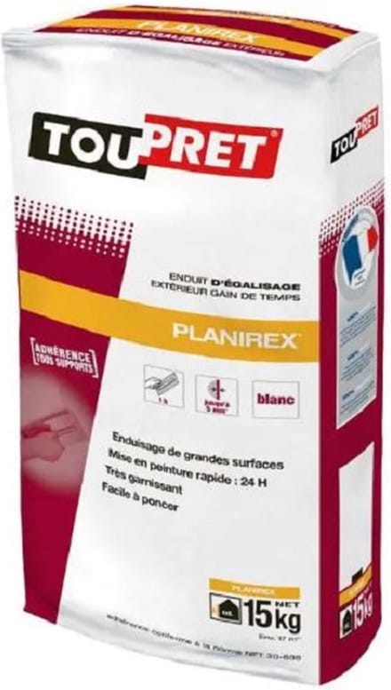 Toupret Planirex - Egalisatiemiddel voor buiten - 15 kg