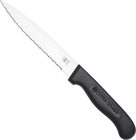 RÖR Solingen Groentemes – RVS – Lemmet 14,5 cm – Heft Kunststof Zwart