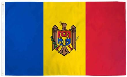 Go Go Gadget - Vlag - 90x150cm - Moldavië