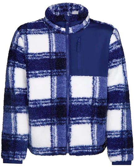 Rock Experience Dalton Mock Neck Fleece Blauw 4 Years Kinderen