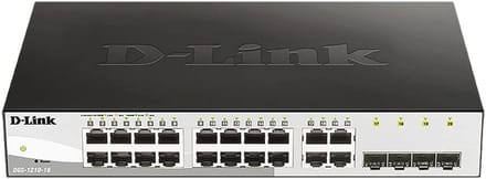Smart Managed Gigabit Switch met 16 Poorten - Power over Ethernet (PoE), Bandbreedtecontrole, Ventilatorlosemode