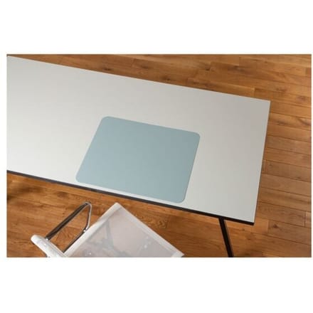 Bureau onderlegger - Soft Aqua - 60 x 50 cm - antislip