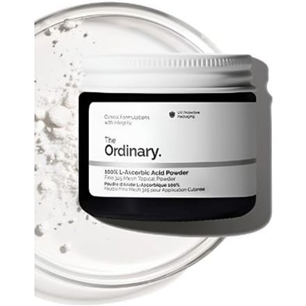 The Ordinary 100% L-Ascorbinezuur Poeder Puur Vitamine C Verhelderende Huidverzorging 20g gray