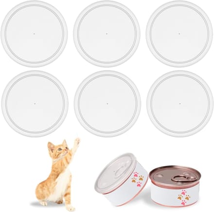 Dailygoods- Blikdeksels 100 mm - 6 Stuks - Herbruikbaar - Kunststof